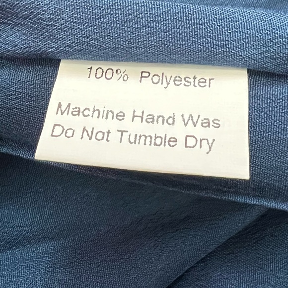 Anyfit Wear Blue V-Neck Top - Picture 4 of 4